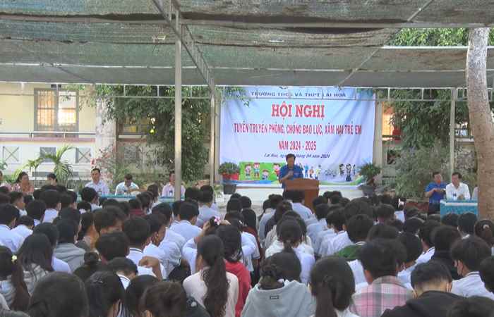 Vĩnh Châu: Tuyên truyền phòng, chống bạo lực, xâm hại trẻ em